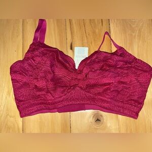 Cosabella Deep Ruby Dolce Lace Bralette